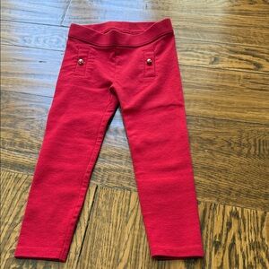 Stylish Red Kids Leggings